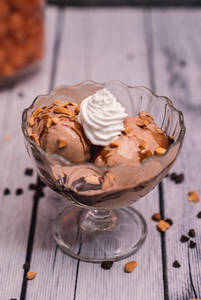 Nutty Chocolate Sundae