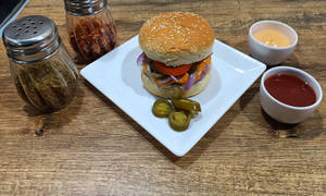 Jalapeno Veg Burger