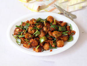 Mushroom Chilly 