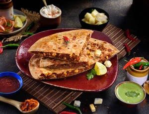 Peri-peri Egg Paratha