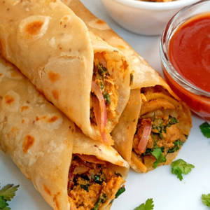 Chicken Kati Rolls