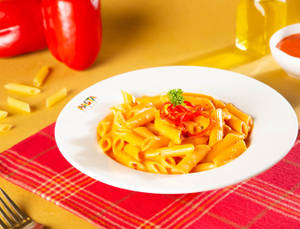 Red Pepper Cream Pasta
