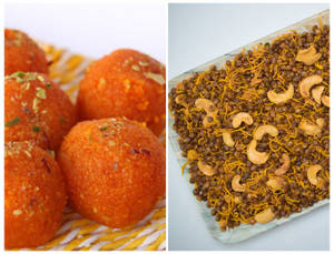 Mothichoor Laddu (250 Gms) + Dalmote (250 Gms)