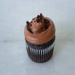 Eggless Chocolate Cupcake With Chocolate Buttercream - Pack of Two