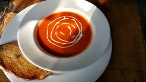 Veg Ivy Bank Roast Pepper And Garden Tomato Soup