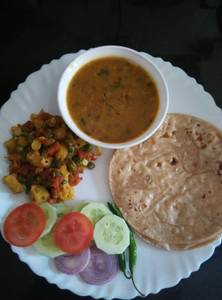 Shudd Roti Sabziwali Thali