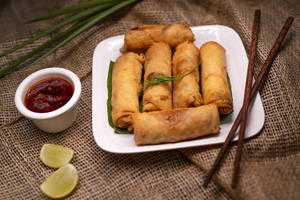 Traditional Spring Rolls.