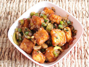 Paneer manchurian dry