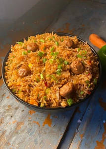 Mushroom Fried Rice Bowl  