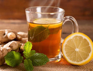 Ginger Mint Lemon Tea