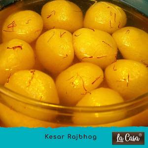 Kesar Rajbhog -  12 pcs