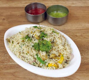 Mushroom Fried Rice 