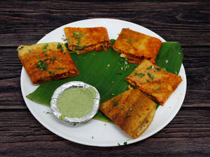 Schezwan Cut Dosa