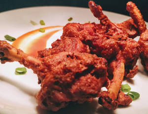 Chicken Lollipop Schezwan Dry