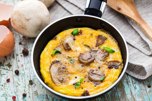 Mushroom Omelette