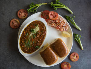 Boiled Bhaji Pav