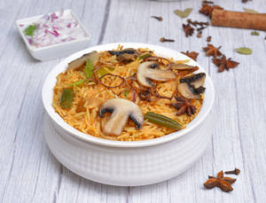 Mushroom Biryani 