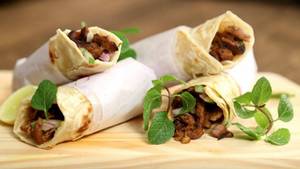 Mutton Seek Kebab Roll