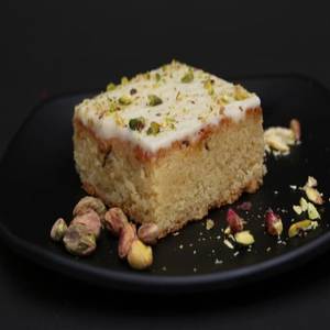 White Pista  Brownie