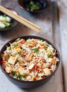 Paneer fried rice