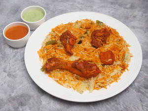 Hyderabadi chicken biryani