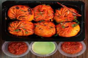 Veg Tandoori Soya Momos [6 Pieces]