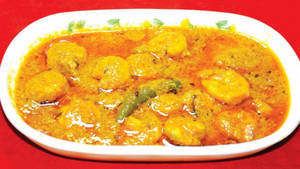Chingri Sorshe Posto (prawns)