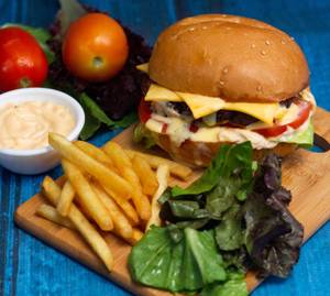 Double Melt Cheese Burger