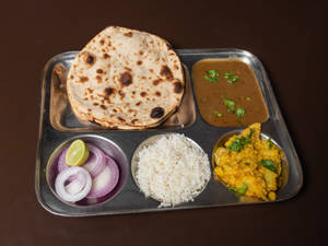 Simple Thali  