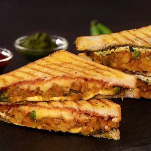 Masala Aloo Cheese Grilled Sandwich