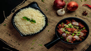 Mushroom Do Pyaza Meal