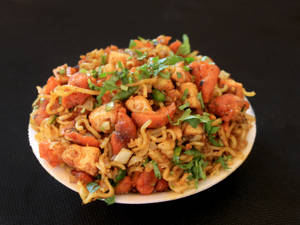 Double Chicken Fried Maggi