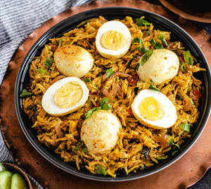 Egg Biryani 2 Egg