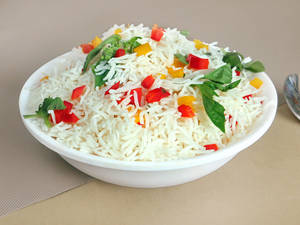 Steamed Basil Rice (white)