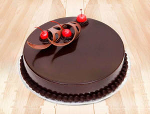 Chocolate Truffle Cake (Eggless) 