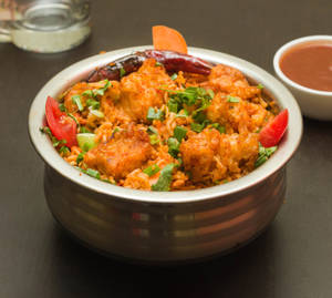 Schezwan Chicken Fried Rice