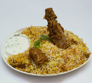 Chicken Biryani Full ( 2 Pcs)