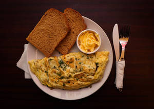 The Baked Chicken Omelette