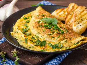 One Side Omlette