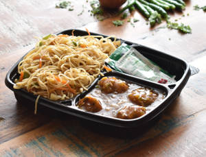 Noodles with Manchurian