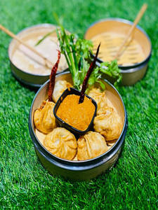 Fried Momos 3pcs (chicken)
