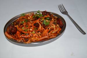 Veg Manchurian Noodles