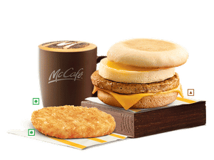 EVM Egg & Sausage McMuffin®