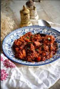 Chicken Kosha ( Dryish Curry)