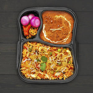 Subzi Biryani + Dal Makhani