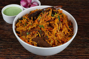 Mutton Biryani + Raita