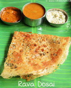 Plain Rava Dosa