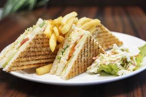 Veg Club House Sandwich