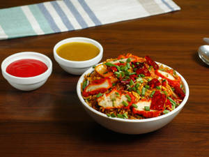 Chicken Schezwan Rice