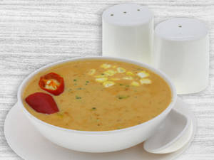 Spicy corn Veg Soup